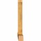 Ekena Millwork Portland Rough Sawn Timber Gable Bracket, Western Red Cedar, 108"W x 54"H x 6"D x 6"F, 12/12 Pitch GBW108X54X0606POR00RWR - alternate 4